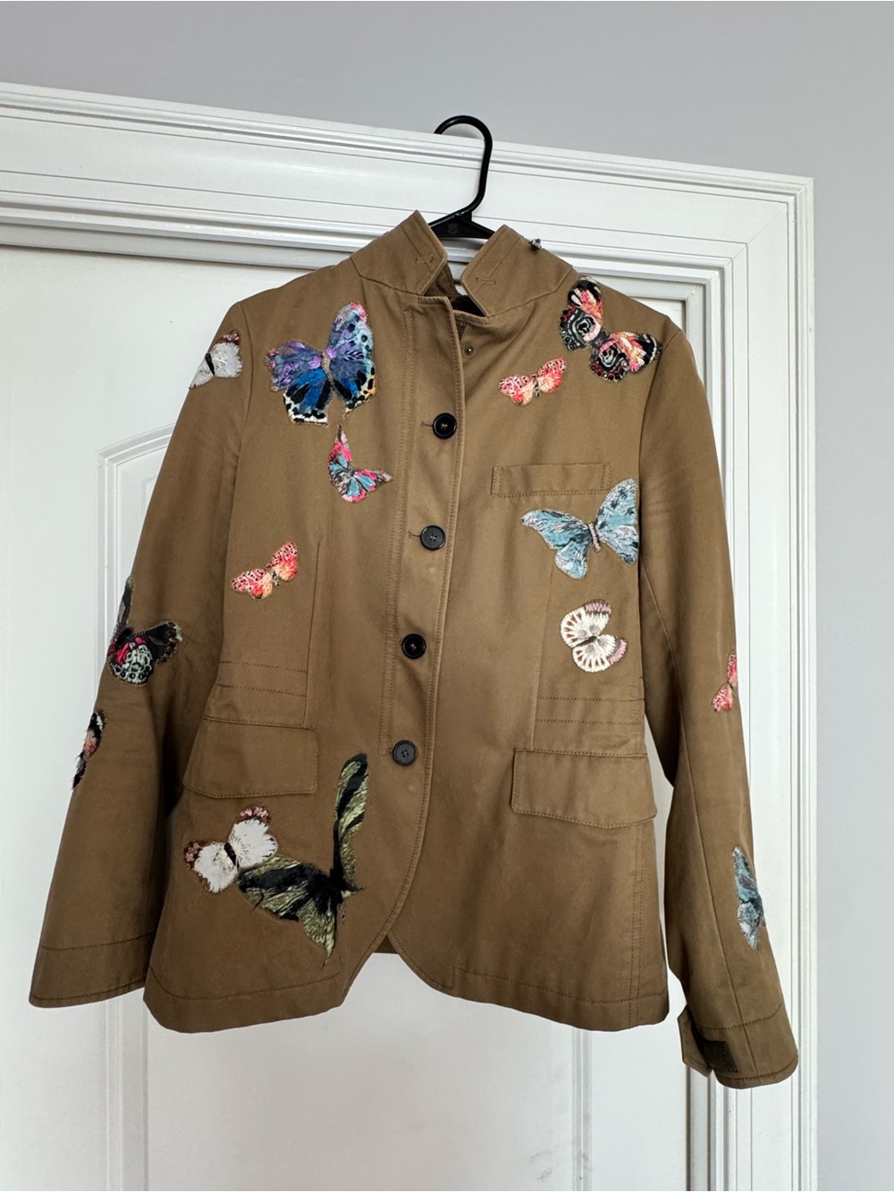 Extremely Rare Valentino Butterfly Field Jacket